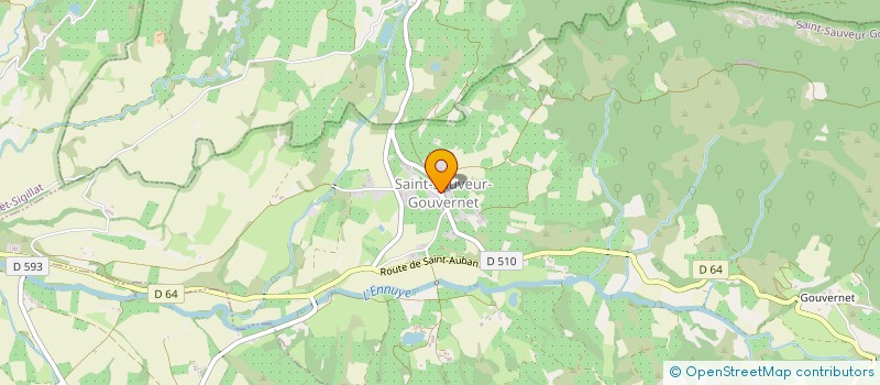 localisation de l'entreprise MONSIEUR AIME JOUVE  VENTEROL