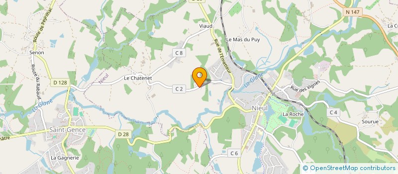 localisation de l'entreprise MONSIEUR AIME LACHAUME à PEYRILHAC