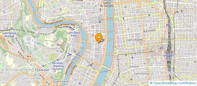 localisation de l'entreprise MONSIEUR AIME LAPIERRE à LYON