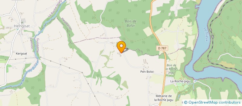 localisation de l'entreprise MONSIEUR AIME LE MINOUX à PLOEZAL