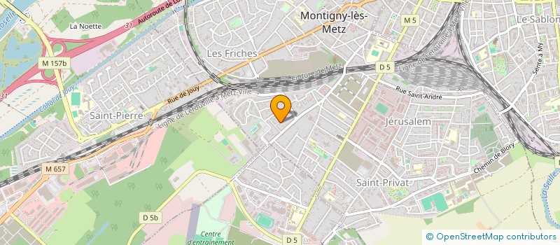 localisation de l'entreprise MONSIEUR AIME LEBRETON à MONTIGNY-LES-METZ