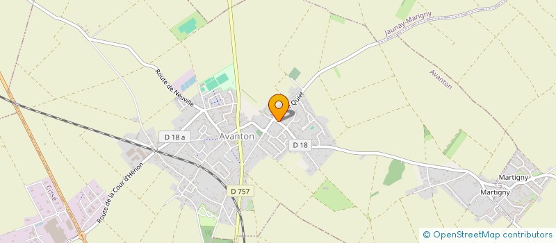localisation de l'entreprise MONSIEUR AIME LOUIS-EUGENE  AVANTON