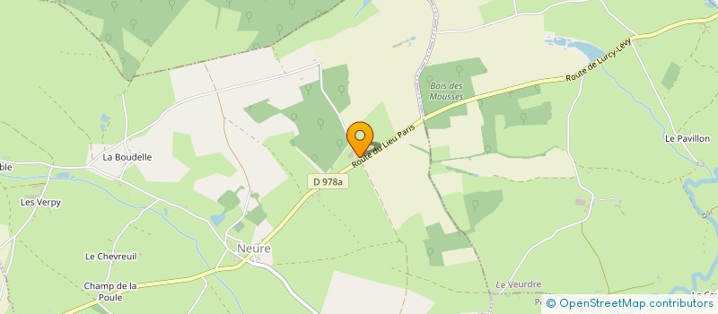 localisation de l'entreprise MONSIEUR AIME MARTIN  NEURE