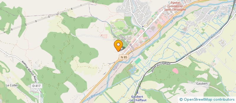 localisation de l'entreprise MONSIEUR AIME MEFFRE  MALLEMOISSON