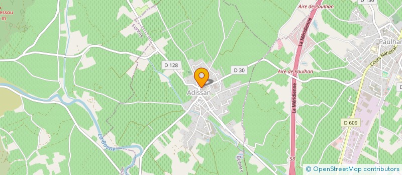 localisation de l'entreprise MONSIEUR AIME MONFORT  ADISSAN