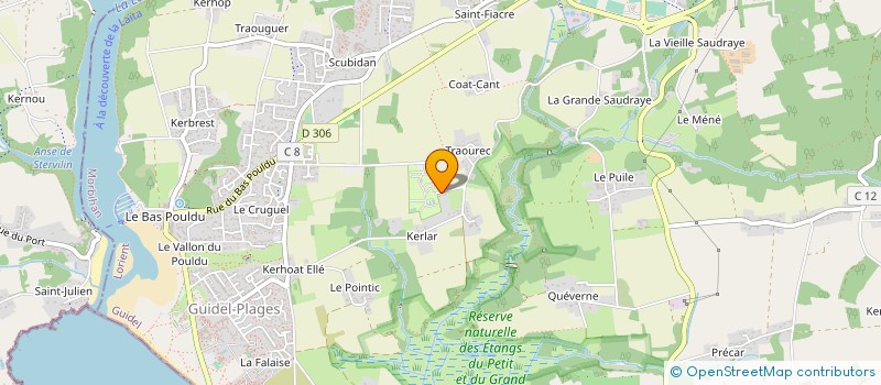 localisation de l'entreprise MONSIEUR AIME MORVAN  GUIDEL