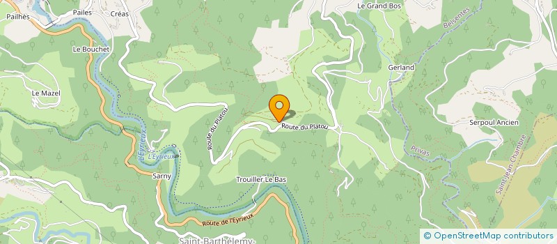 localisation de l'entreprise MONSIEUR AIME NARBOT  BELSENTES