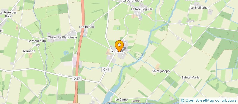 localisation de l'entreprise MONSIEUR AIME OUARY à SAFFRE