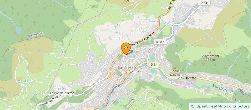 localisation de l'entreprise MONSIEUR AIME POIROT  LA BRESSE