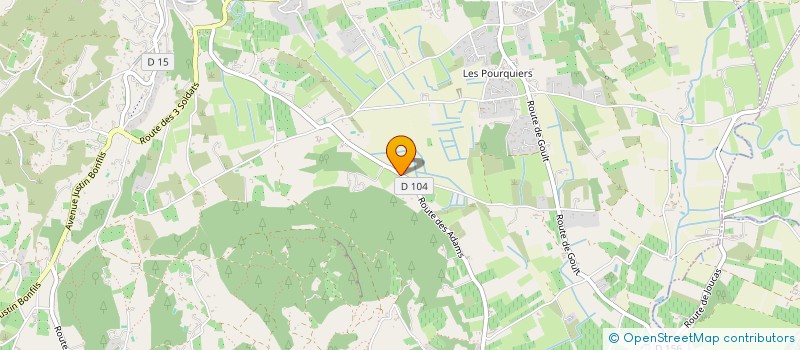 localisation de l'entreprise MONSIEUR AIME RAMBAUD  GORDES