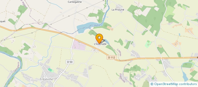 localisation de l'entreprise MONSIEUR AIME RAUCOULES à FREJEVILLE