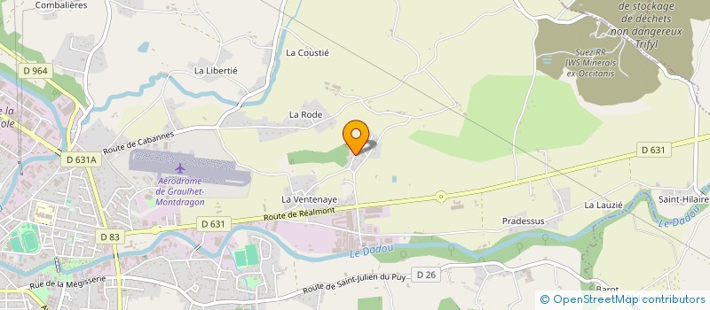 localisation de l'entreprise MONSIEUR AIME TEYSSEYRE  MISSECLE