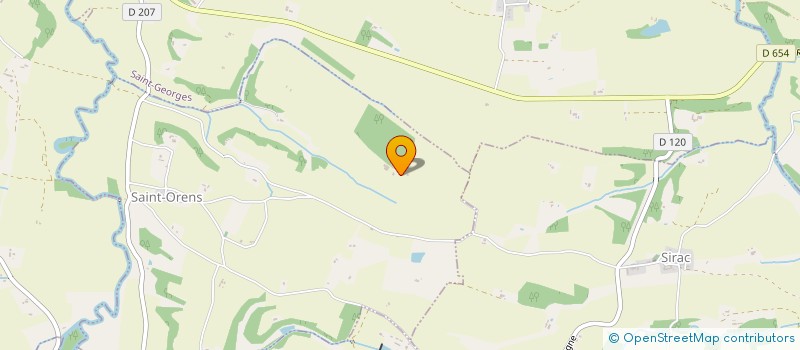 localisation de l'entreprise MONSIEUR AIME TIAR  SARRANT