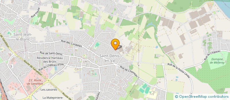 localisation de l'entreprise MONSIEUR AIME VALANTIN à SAINT-DENIS-EN-VAL