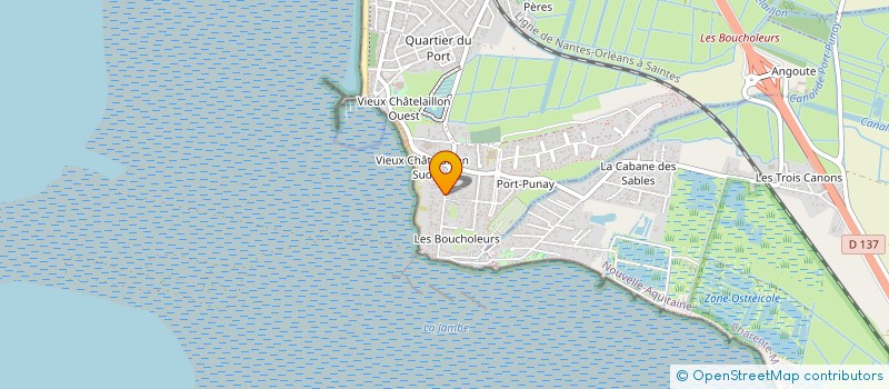 localisation de l'entreprise MONSIEUR AIME VERRIER à CHATELAILLON-PLAGE