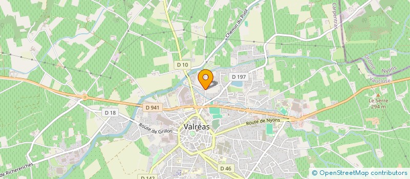 localisation de l'entreprise MONSIEUR AIME VIERIN à VALREAS
