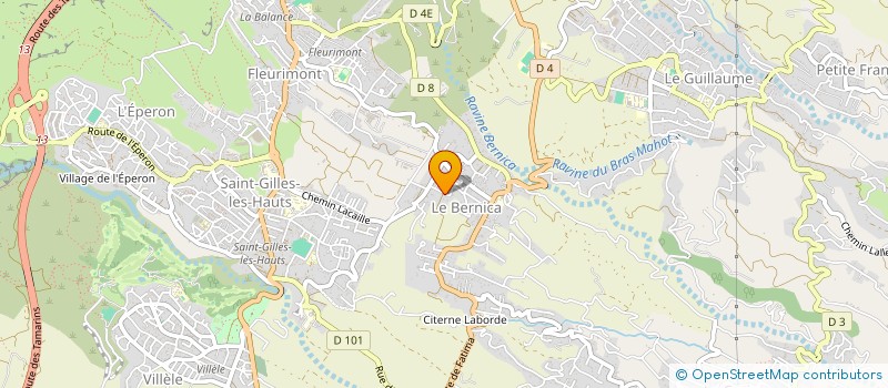 localisation de l'entreprise MONSIEUR AIME VIRANIN-HOUPIARPANIN  SAINT-PAUL