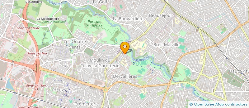 localisation de l'entreprise MONSIEUR AIMED BOUDANOUF à NANTES