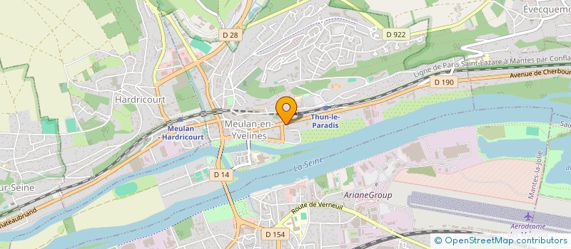 localisation de l'entreprise MONSIEUR AIMED DIB  MEULAN-EN-YVELINES