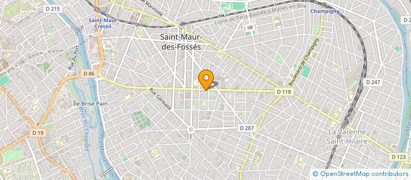 localisation de l'entreprise MONSIEUR AIMEN AKRICHE à SAINT-MAUR-DES-FOSSES