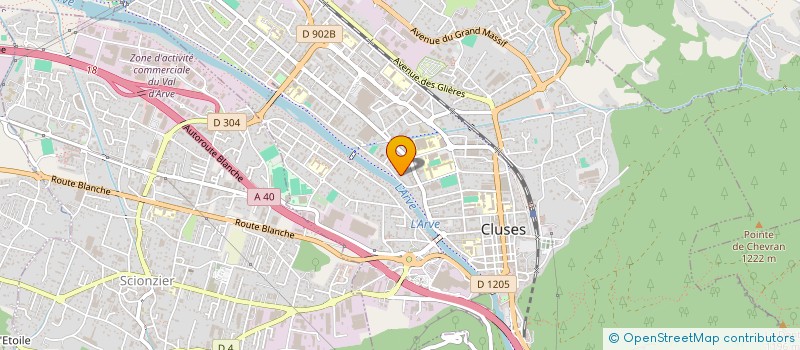 localisation de l'entreprise MONSIEUR AIMEN AMRI  CLUSES