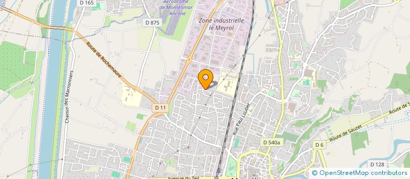 localisation de l'entreprise MONSIEUR AIMEN BACHEMAR  MONTELIMAR