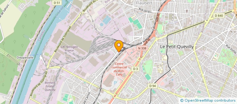 localisation de l'entreprise MONSIEUR AIMEN BOUHJAR-BEDANI à LE GRAND-QUEVILLY