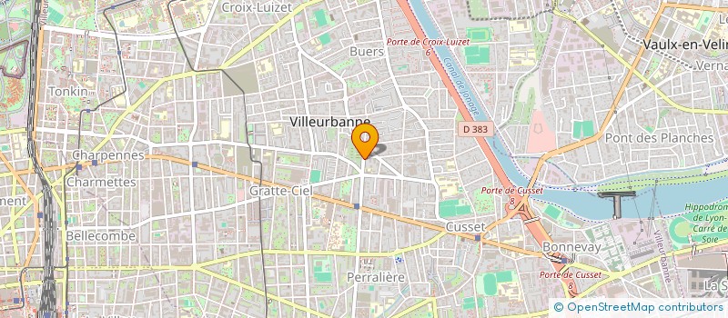 localisation de l'entreprise MONSIEUR AIMEN DHAHBI  VILLEURBANNE