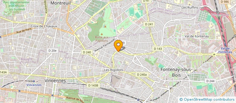 localisation de l'entreprise MONSIEUR AIMEN DOUDAH à FONTENAY-SOUS-BOIS