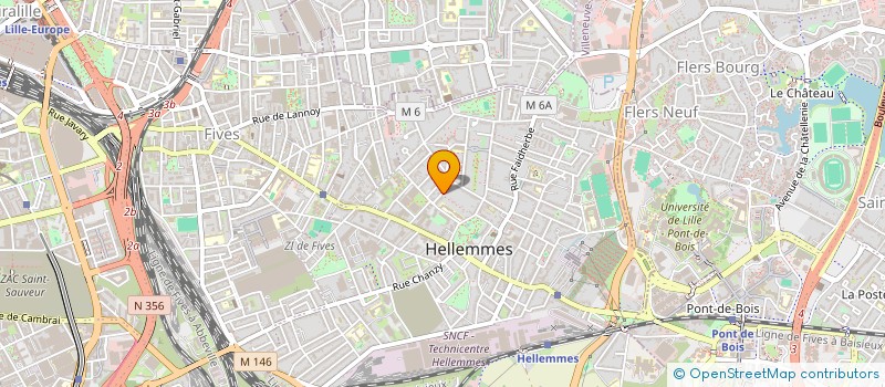 localisation de l'entreprise MONSIEUR AIMEN FARES à LILLE
