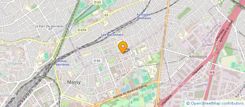 localisation de l'entreprise MONSIEUR AIMEN GUENIDEZ à MASSY