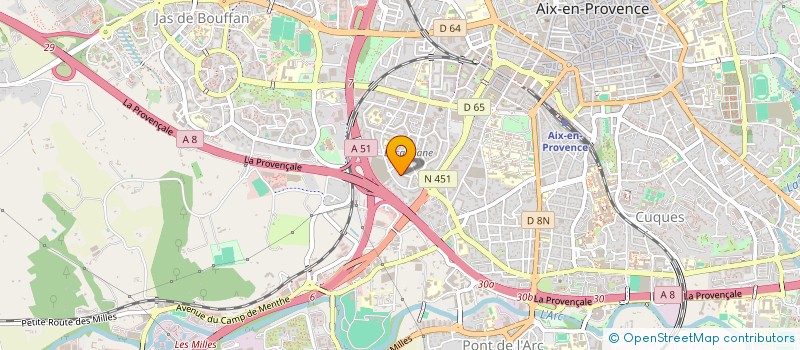 localisation de l'entreprise MONSIEUR AIMEN LAKRICHI à AIX-EN-PROVENCE