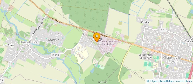 localisation de l'entreprise MONSIEUR AIMEN SASSI  DRACY-LE-FORT