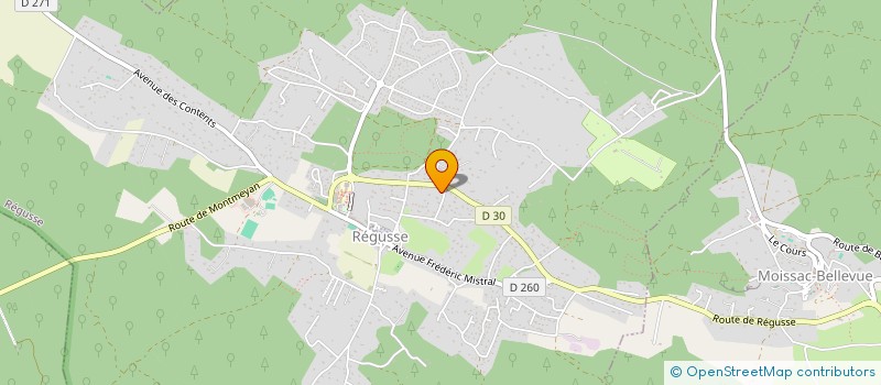 localisation de l'entreprise MONSIEUR AIMEN ZEKRIFA  REGUSSE