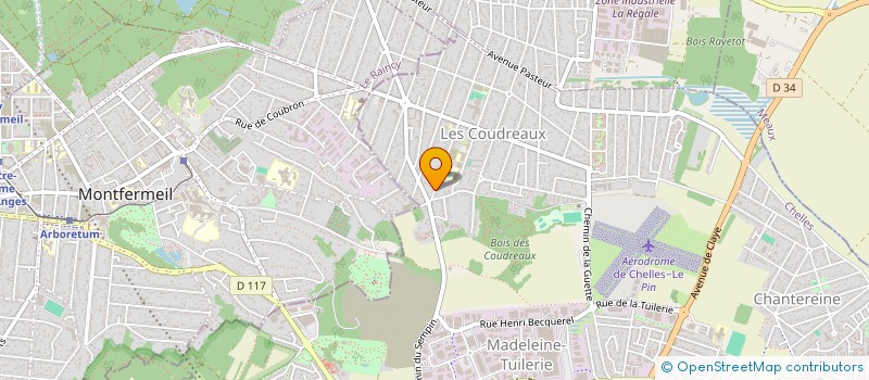 localisation de l'entreprise MONSIEUR AIMENE BOURAS  CHELLES