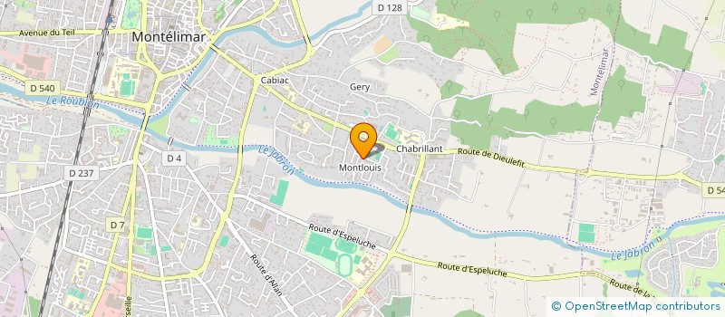 localisation de l'entreprise MONSIEUR AIMENE LACHI  MONTELIMAR