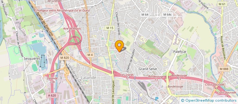 localisation de l'entreprise MONSIEUR AIMERIC ASIN  TOULOUSE