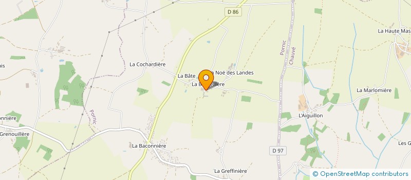 localisation de l'entreprise MONSIEUR AIMERIC OUARY  PORNIC