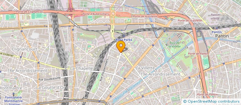 localisation de l'entreprise MONSIEUR AIMERY CHEMIN  PARIS