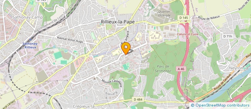 localisation de l'entreprise MONSIEUR AIMMAD BOUCHAAT à RILLIEUX-LA-PAPE
