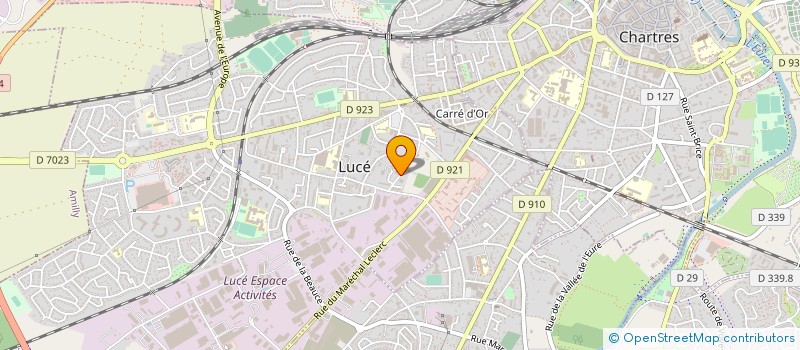 localisation de l'entreprise MONSIEUR AIMN ANS KARAR à LUCE