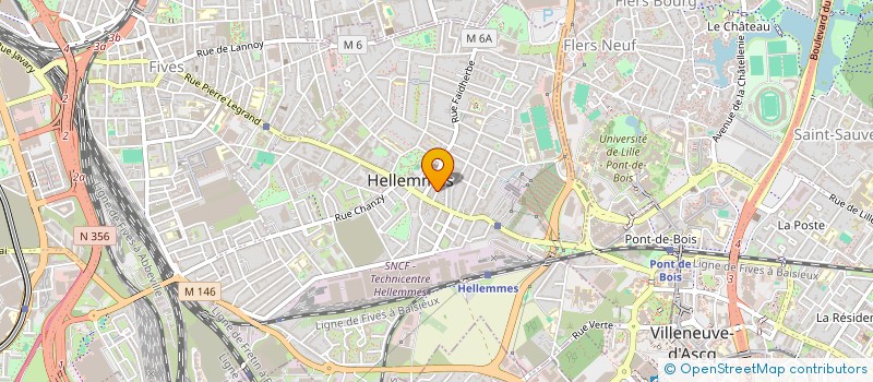 localisation de l'entreprise MONSIEUR AIMRYCK HIROUX  LILLE