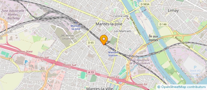 localisation de l'entreprise MONSIEUR AIMTAZALAM MOHAMMAD  MANTES-LA-VILLE