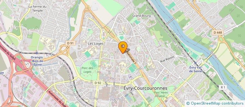 localisation de l'entreprise MONSIEUR AINA RAKOTONDRASOA à EVRY-COURCOURONNES