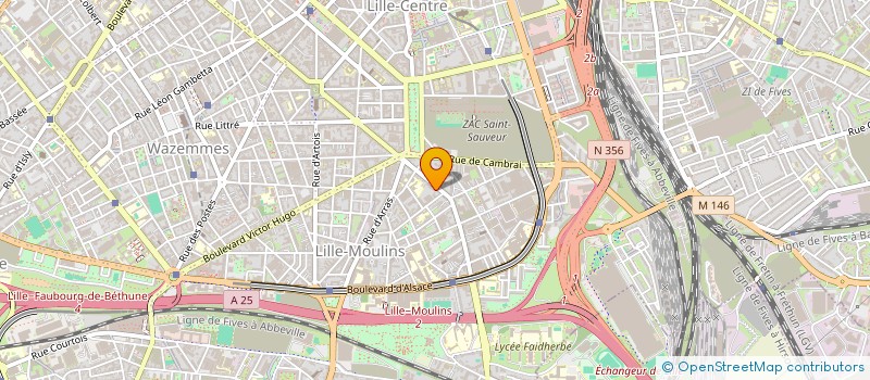 localisation de l'entreprise MONSIEUR AINDREAS MARTYN  LILLE