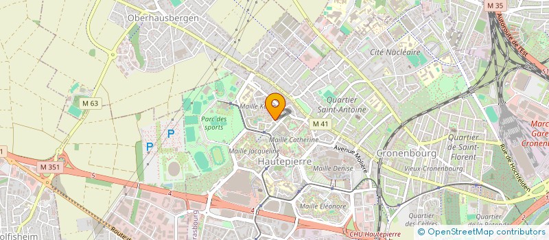 localisation de l'entreprise MONSIEUR AINIDIN ABDUGHANI à STRASBOURG