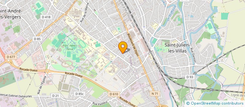 localisation de l'entreprise MONSIEUR AINULLAH AHMADZAI  TROYES