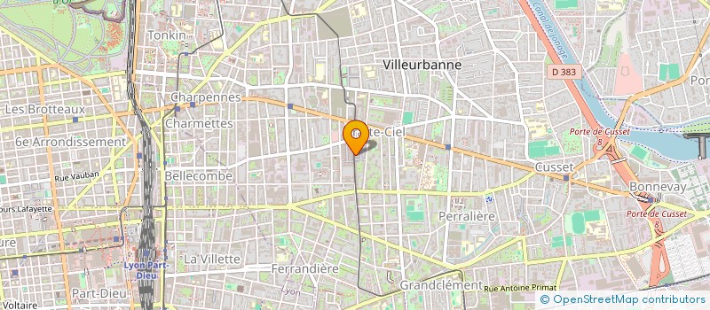 localisation de l'entreprise MONSIEUR AINULLAH NOORI  VILLEURBANNE