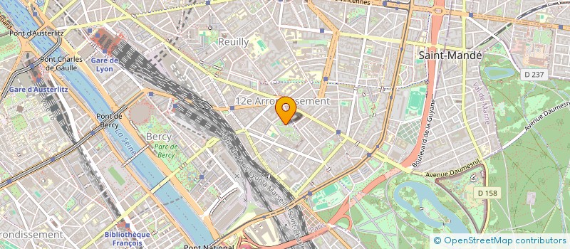 localisation de l'entreprise MONSIEUR AIOUB CHERIGUI  PARIS