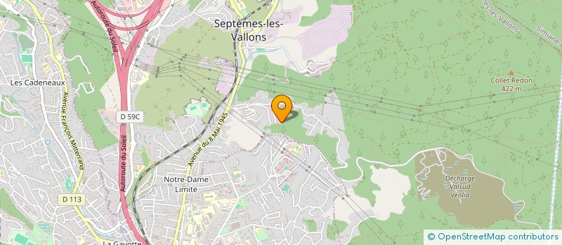 localisation de l'entreprise MONSIEUR AISAM NOUI à SEPTEMES-LES-VALLONS
